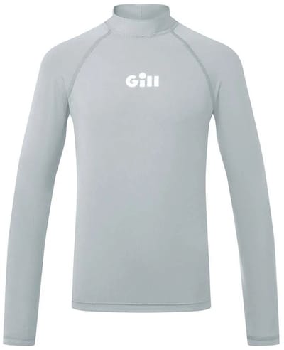 Gill Zenzero Rashguard Met Lange Mouwen Grijs 12-13 Years Jongens,Meisjes