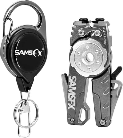 Tungsten Lijnknipper Set met Multifunctionele Visaccessoires voor Hengelaars