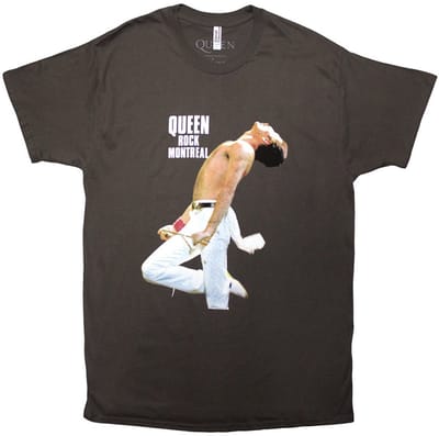 Queen - Rock Montreal Heren T-shirt - S - Grijs