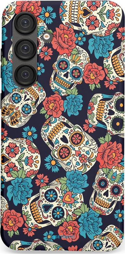 Casetastic Hoesje Geschikt voor Samsung S25 Plus - Stijlvolle Beschermende Duo-layer Case - Catacombe carnaval