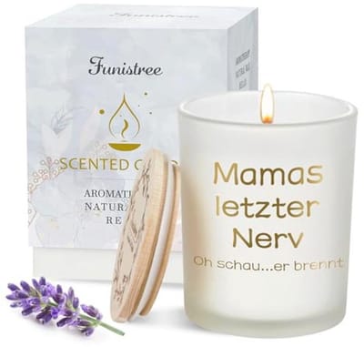 Geurkaarsen in glas voor elke gelegenheid - Perfect als cadeau voor mama