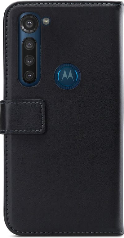 Mobilize Telefoonhoesje geschikt voor Motorola Moto G8 Power Hoesje | Mobilize Classic Gelly Wallet Bookcase Portemonnee | Pasjeshouder voor 2 Pasjes | Telefoonhoesje voor Pinpas / OV Kaart / Rijbewijs - Zwart