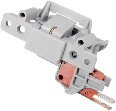 Vaatwasser Deurslot Schakelaar - Vangschakelaar Deur - Vaatwasser Reparatie - Originele Onderdeelnummers - 75 Gram - Grijs