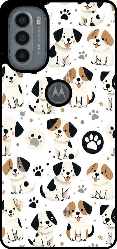 Smartphonica Telefoonhoesje Geschikt voor Motorola Moto G31 / G41 met honden opdruk - TPU backcover case dog design geschikt voor Motorola Moto G31;Motorola Moto G41