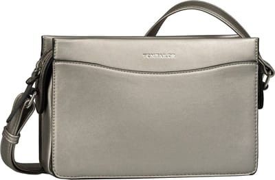 TOM TAILOR Schoudertas Marina Cross Bag Old Silver Zilverkleurig