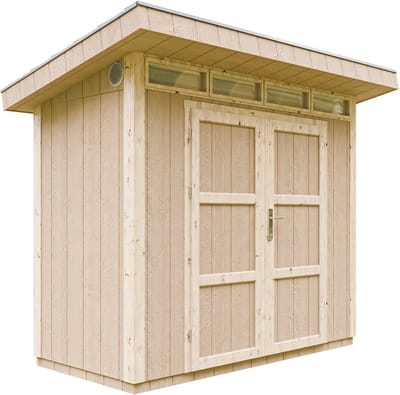 Timbela M901A - LP SmartSide Tuinhuis op houtbasis - 3 m² - L161xL293xH239 cm - met vloer