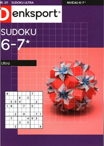 Denksport Sudoku Ultra - 211 2025