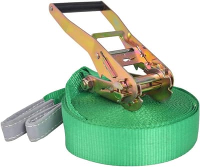Slackline Set - Balans Touw - Outdoor Balanceren - Verbetert Balans - 15 Meter - Groen