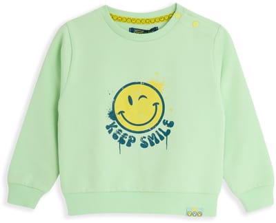 4PRESIDENT Sweater jongens - Patina Green - Maat 74 - Jongens trui
