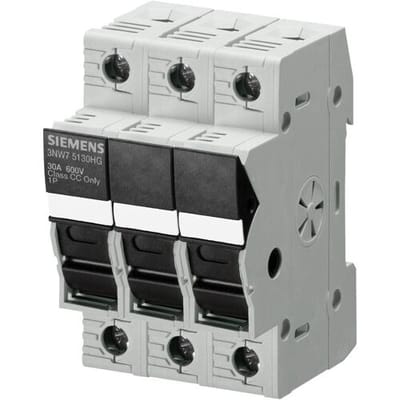 Siemens 3NW75330HG Zekeringhouder 30 A 600 V/AC 4 stuk(s)