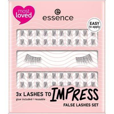 Essence LASHES TO IMPRESS False Lashes Set 01 3 paar