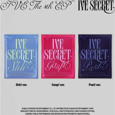 IVE - [IVE SECRET] 4e Mini-album 3pcs set