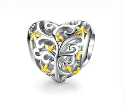 Bedel Opengewerkt Hart Goud | Liefde | Sterling zilver 925 | armband | Sieraden | Romystones - Kerst Cadeau