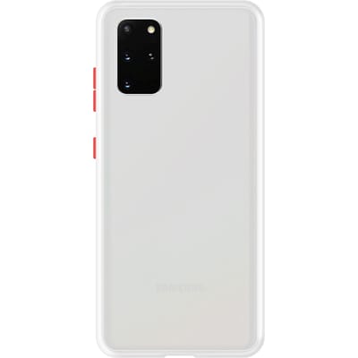 Samsung Galaxy S20 Plus Back Cover - Wit/Transparant