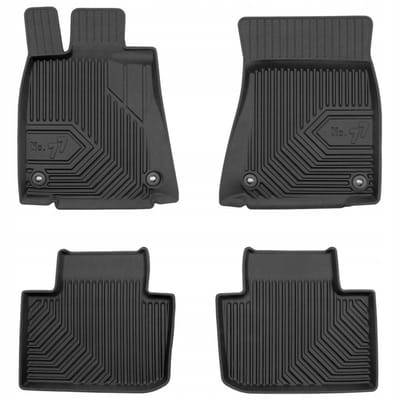 FROGUM No.77 Automatten - Geschikt voor LEXUS IS III (2013-2020) - 4-delig - TPE Rubber - Zwart