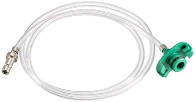 Dailygoods - Luchtslang zelfklevende dispenser - 10CC lijm spuit adapter - Duurzaam en precisie - Transparant - Connector adapter - Industrieel gebrui...