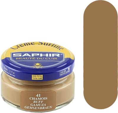 Saphir Creme Surfine (schoenpoets) Champagne