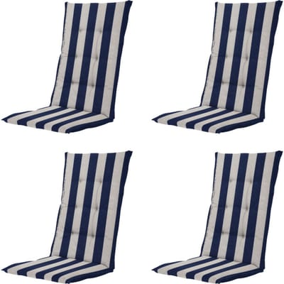 Madison kussen hoge rug amora - 123x50x5cm set van 4