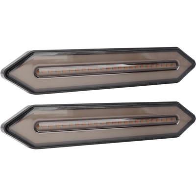Barre de feux arrière à LED Étanche 12‑30V Clignotant Séquentiel Flottant Feu arrière pour Remorque Camion Pick-up SUV Camping-car gray