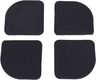 Set van 4 Antivibratie Matten voor Wasmachine en Koelkast, Geluiddempende Rubber Voeten, Antislip en Kratzbescherming voor Huishoudelijke Apparaten