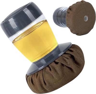 Gietijzeren Reiniger - Koekenpan Schrobber - Kookgerei Onderhoud - Gelijkmatige Olie Coating - 10 cm - Niet gespecificeerd