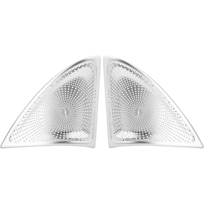 Paar Auto Deur Audio Luidspreker Tweeter Decoratie Cover voor Mercedes Benz E Klasse W213 1617 white