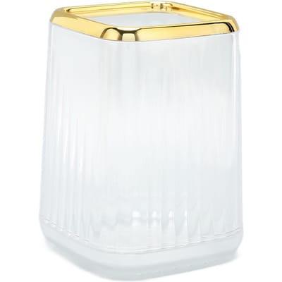 Make-up Kwastenhouder Organizer Thuis Desktop Cosmetische Wenkbrauwpotlood Pen Opbergcontainer Emmer voor white