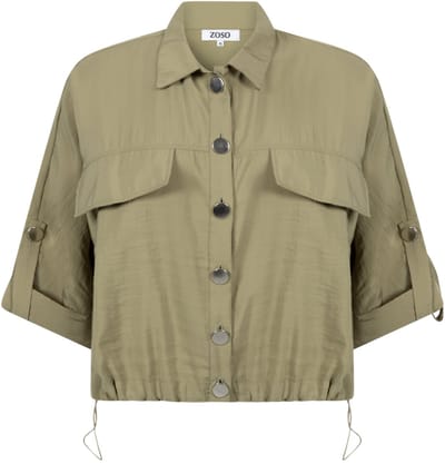 Zoso Blouse Nienke 252 1250 Green Dames Maat - L