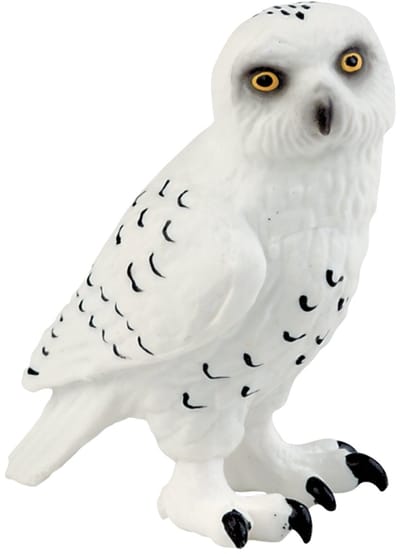 Bullyland 69354 – Speelfiguur Sneeuwuil – ca. 4,5cm – levensecht en detailrijk vormgegeven – ideaal als educatief speelfiguur, decoratie of klein cadeautje voor kinderen vanaf 3 jaar