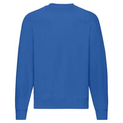 Fruit of the Loom Uniseks Klassiek Raglan Sweatshirt voor volwassenen (Koningsblauw)