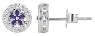 AKZENT Akzent dames oorbel "Lucretia" van 925 sterlingzilver, gerhodineerd, duurzaam
