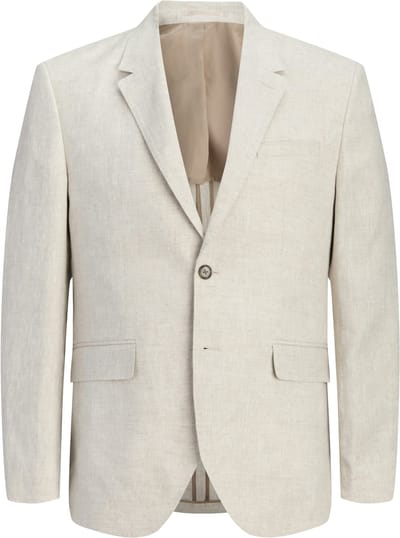 JACK&JONES - JPRBLAMARTIN LAWRENCE LINEN BLAZER UN01 - Heren - Colberts