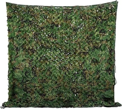 Solidchoice - Camouflage Net voor Buitenactiviteiten, 4 x 6 Meter
