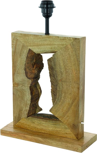 EGLO Ribadeo tafellamp - E27 -27x12x41,5 cm (L*B*h) - Hout, Bruin