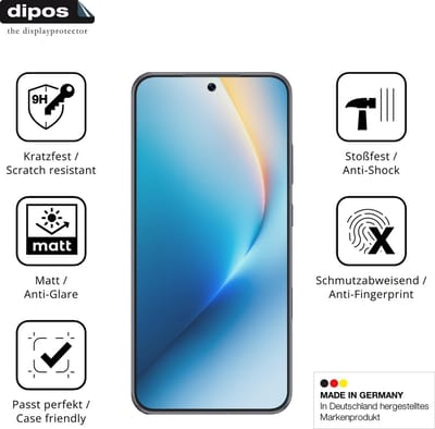 dipos – 2x Matte Pantserfolie geschikt voor Honor Win | 9H Screenprotector