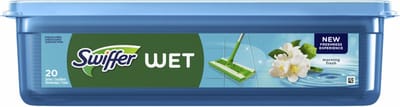 Swiffer Vochtige Vloerdoekjes Ochtend Fris Geur - 6 x 20 stuks - Voordeelverpakking