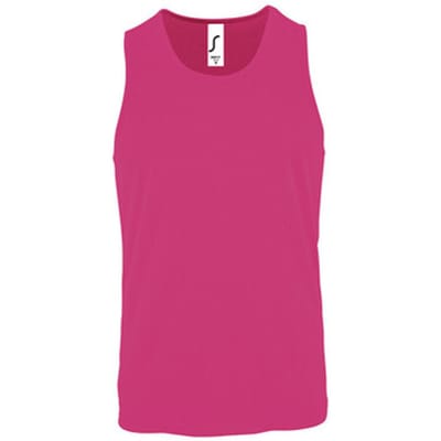 SOL'S Men´s Sports Tank Top Sporty L02073 - Neon Pink - XXL