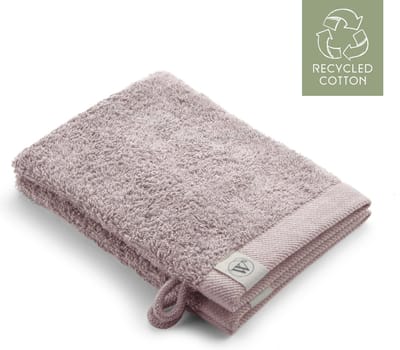 Walra Washand Remade Cotton - 2x 16x21 - 100% Katoen waarvan 70% gerecycled - Poeder Roze