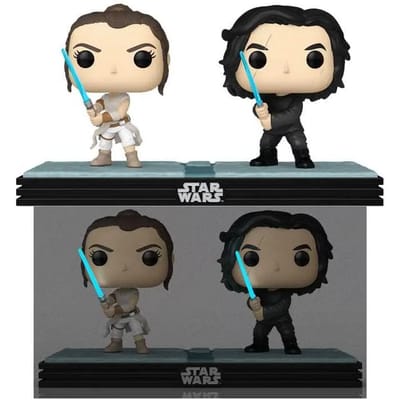 Funko Star Wars POP! Movie Moments Vinyl Bobble-Head 2-Pack Kylo & Rey 9 cm POP! Figuur