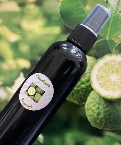 Deodorantspray Bergamot met magnesiumolie 100 ml. Puur Natuur!! van OmAnne Prijs inclusief vezending !!