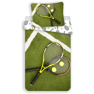 Dreamee Dekbedovertrek Tennis 140 x 200 cm - 70 x 90 cm