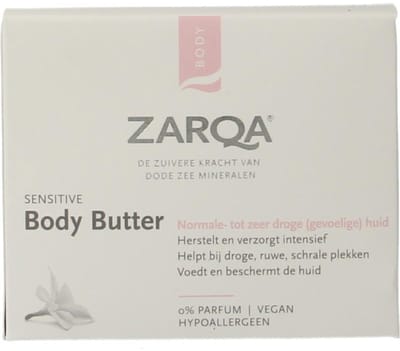 ZARQA Sensitive Body Butter - 250ml - Met Dode Zee mineralen