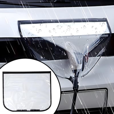 KZQ Beschermkap voor de laadpoort - waterdicht, sneeuwbestendig, regenbestendig, UV-bestendig, bescherming tegen alle weersomstandigheden - geschikt voor elektrische voertuigen met een stalen carrosserie