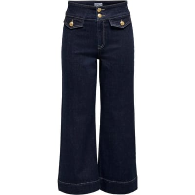 ONLY - ONLEMILIA HW GOLD BUT CROP DNM GUA - Meisjes - Jeans