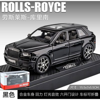 1:32 Rolls Royce Cullinan Black Badge Gemodificeerde Editie Legering Diecast Modelauto Woondecoratie & Trendy Bureauornamenten Cadeaus