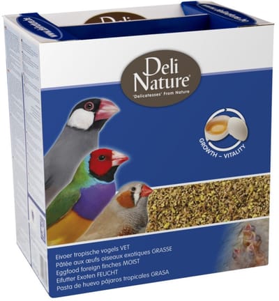 Deli Nature Eivoer Tropische Vogels Vet 1 kg