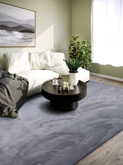 Flycarpets Villeroy & Boch 1899 High Pile Rug Leon Antraciet 200 x 290 cm
