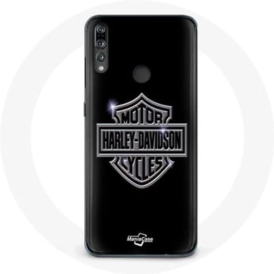 Coque pour Huawei P30 Lite - Harley Davidson - Logo - Souple - Noir - Protection