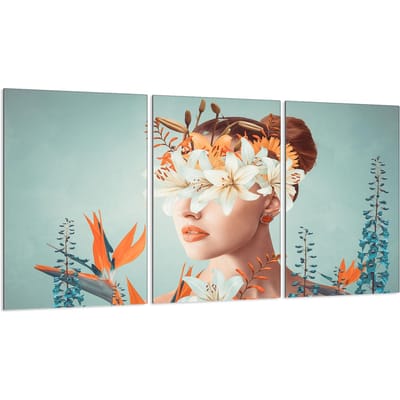 TMK ArtDeko - Serie - Glazen Beschermplaat voor Kookplaat - 3x30x52 cm - Veiligheidsglas