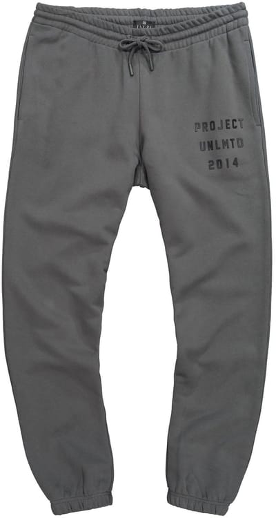 JAY-PI - Heren - Trainingsbroek fitness Basic Fit - Donkergrijs - Maat 4XL